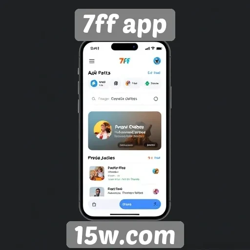 Experiência de usuário no 7ff app é intuitiva e acessível